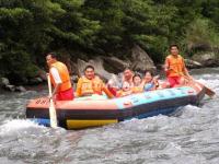 Rafting at Wupai River Scenic Area Ziyuan County 