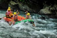 Drifting at Wupai River Scenic Area 