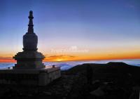 A Beautiful Morning in Mount Wutai China