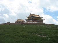 Temple in Zhongtai Peak in Wutai Mountain