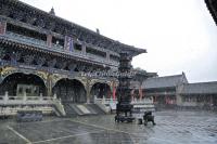 A Buddhist Temple in Wutai Mountain 