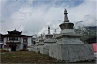 The Buddha Pagodas in Puhua Temple