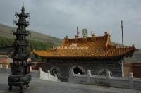 The Lucky Temple (Jixiang Temple) in Mount Wutai