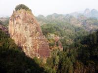 The Tiger Howling Rock in Mount Wuyi 