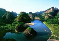 The Nine Bend River in Wuyi Mountains