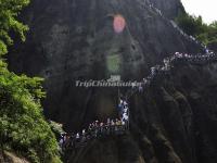 The Tourists in Wuyi Mountains