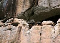 The Hanging Coffins in Wuyi Mountain 