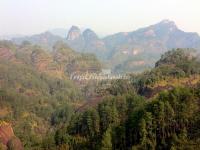 Danxia Landform in Mount Wuyi, China