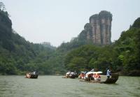 The Nine Bend River in Mount Wuyi Fujian China