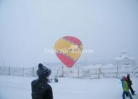 Hot Airbaloon in Xiling Snow Mountain Chengdu China