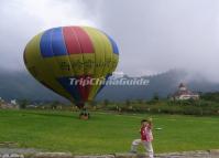 Xiling Snow Mountain Hot-air Balloon Chengdu