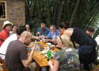 Eating at Xingping Town Yangshuo 