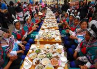 The Long Street Banquet in Yuanyang Old Town