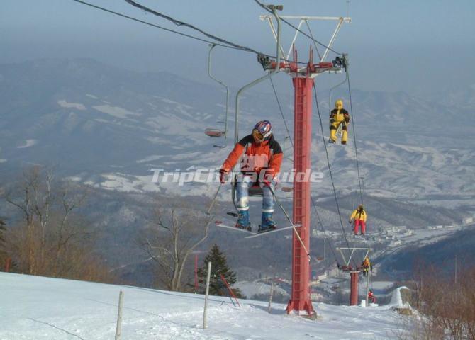 The Lift at Yabuli Ski Resort in Harbin