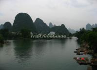 Bamboo Rafting in Yangshuo 