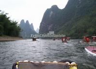 Bamboo Rafting Down the Li River 