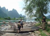 Rafting on Yulong River