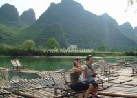 Rafting on Yulong River Yangshuo China