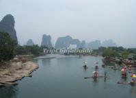 Bamboo Rafting in Yangshuo Li River