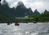 Yangshuo Bamboo Rafting China 