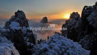 Yellow Mountain in Winter