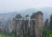 Yuanjiajie Scenic Area at Zhangjiajie Forest Park 