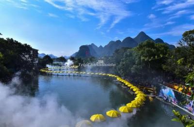 Yulong River Bamboo Rafting Festival