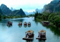 Yangshuo Yulong River Bamboo Rafting