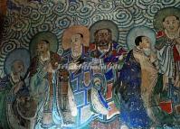 Fresco at Yungang Grottoes Datong 