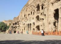 Yungang Grottoes Scenery Datong 