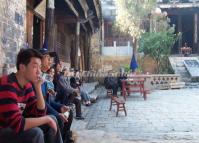 People Enjoy Their Time at Zhang Family's Garden