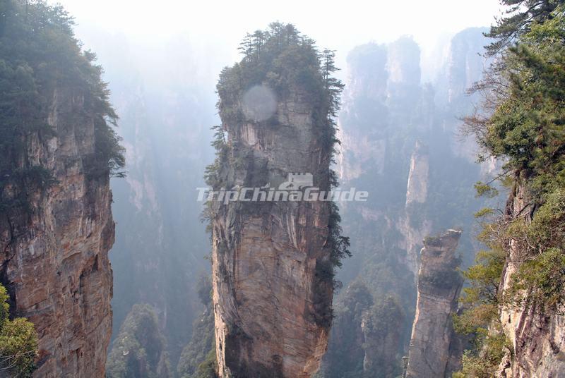 Zhangjiajie National Forest Park Hunan Zhangjiajie National Forest Park Pictures Zhangjiajie Photos Tour