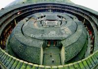 A Bird's Eye View of the Zhencheng Lou's Interior