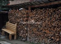 Firewood at Zhima Tibetan Village Sichuan 