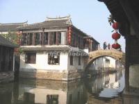 Zhouzhuang Town Beautiful Building Jiangsu 