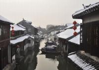 Zhouzhuang Town Winter Scenery Jiangsu 