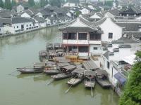 The Boats in Zhujiajiao Water Town